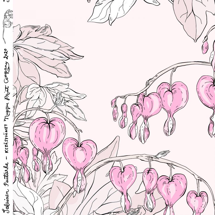 Kesäsydämet urheilutrikoo liukas, nude