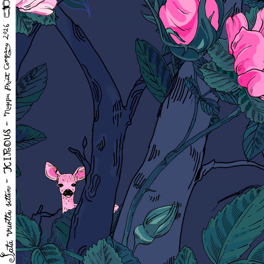 Kirous luomutrikoo, iltahämärä