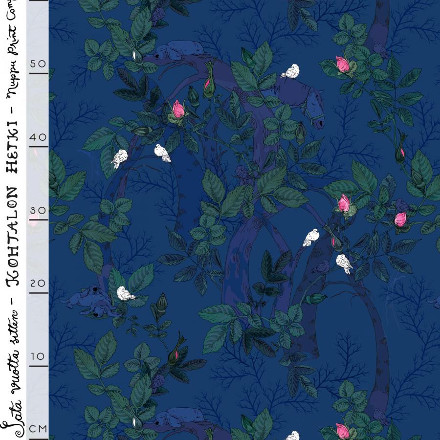 Kohtalon hetki luomutrikoo, sininen