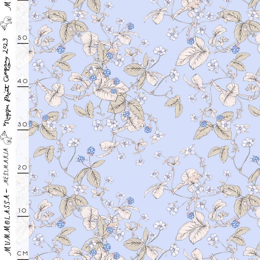 Mesimarja urheilutrikoo liukas, hento vaaleansininen
