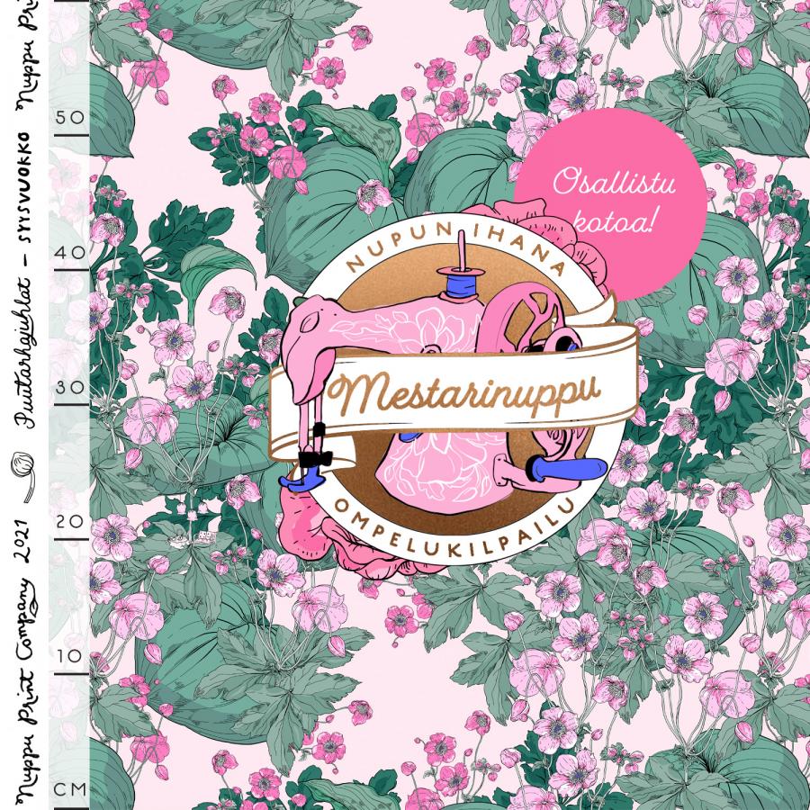 Mestarinuppu - Syysvuokko vaaleanpunainen