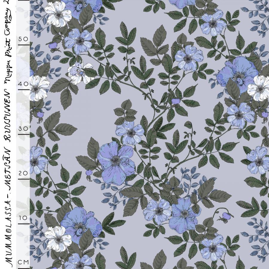 Metsän Ruusunen luomutrikoo, usva