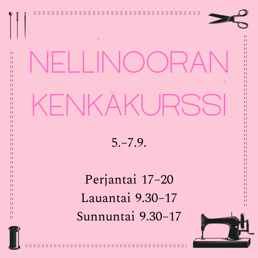 Nellinooran kenkäkurssi 5.–7.9.
