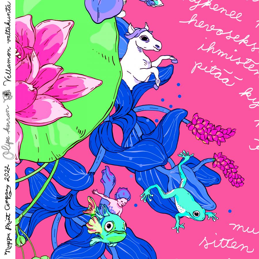 Olipa kerran urheilutrikoo liukas, superpinkki