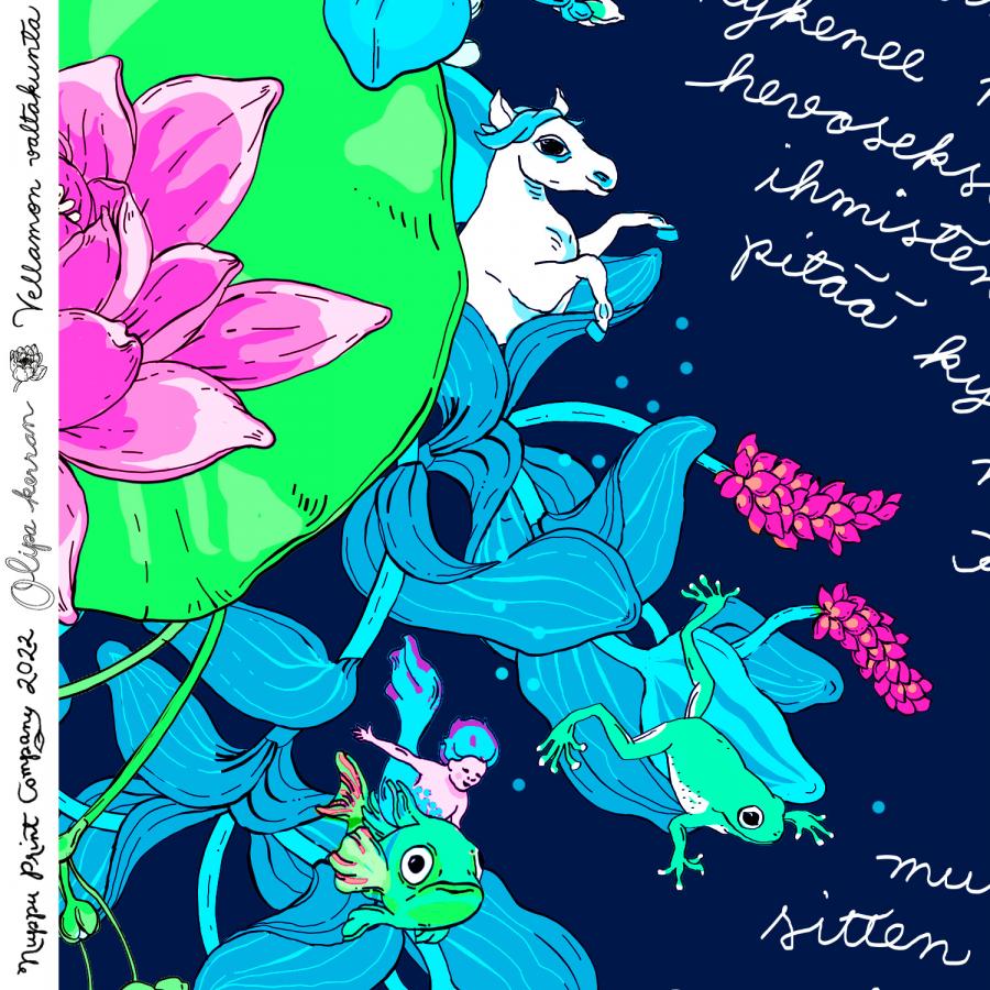 Olipa kerran urheilutrikoo liukas, navy