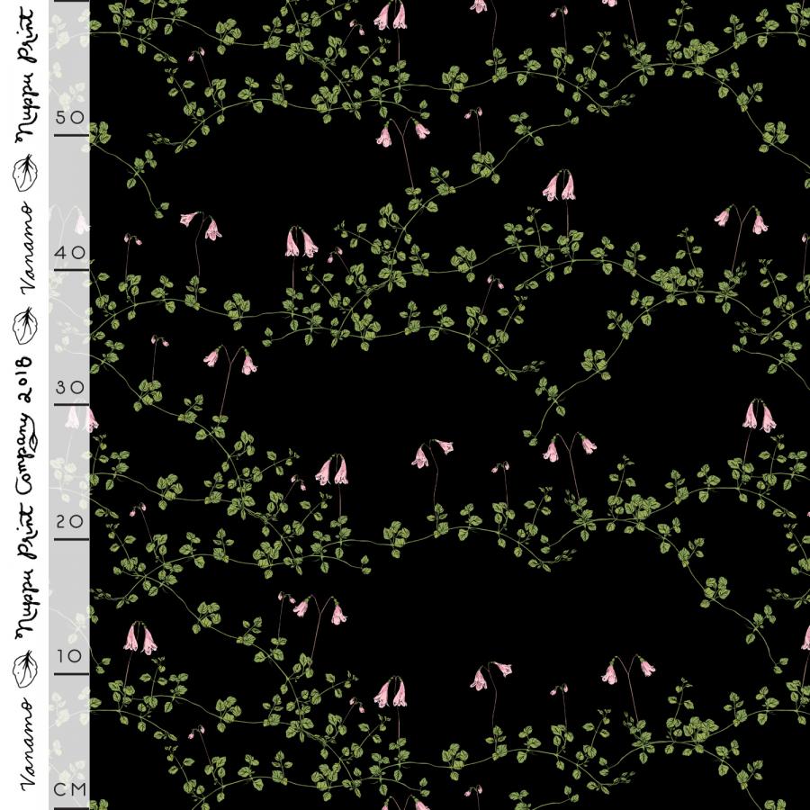 Vanamo pellava, musta