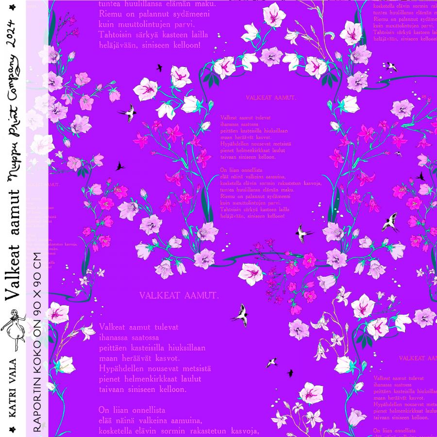 Valkeat aamut urheilutrikoo liukas, lila